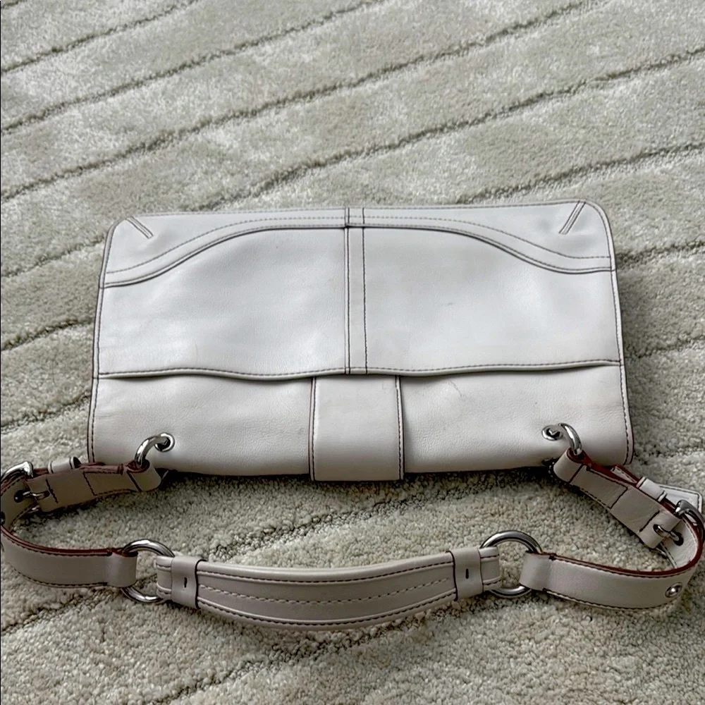 Coach beautiful white